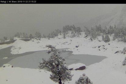 El río Segre a su paso por La Seu d’Urgell.