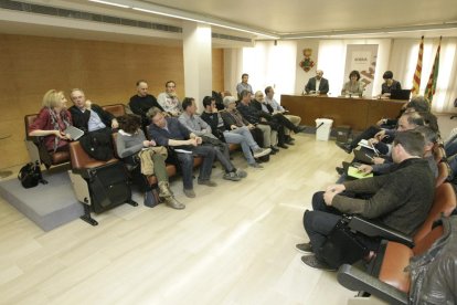 La reunió ahir al consell del Segrià per presentar la recollida porta a porta.