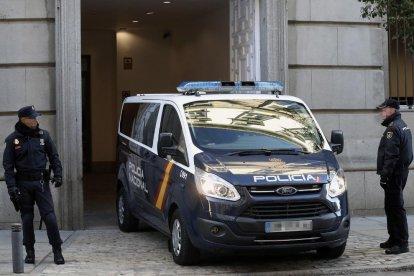Oriol Junqueras compareix durant 20 minuts davant del jutge del Suprem