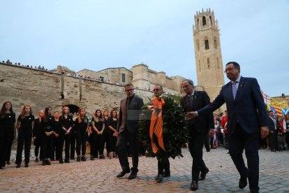 Els actes van començar dilluns dia 9 amb l'acte unitari a la Seu Vella.