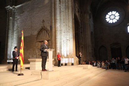 Els actes van començar dilluns dia 9 amb l'acte unitari a la Seu Vella.