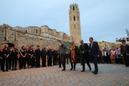 Els actes van començar dilluns dia 9 amb l'acte unitari a la Seu Vella.