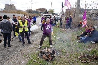 Protestes en el marc d'una vaga feminista pionera.