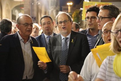 Els actes van començar dilluns dia 9 amb l'acte unitari a la Seu Vella.