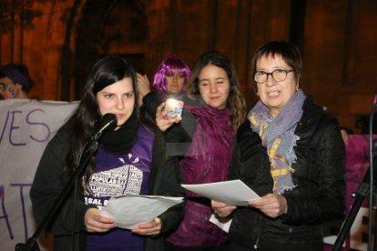 Protestes en el marc d'una vaga feminista pionera.