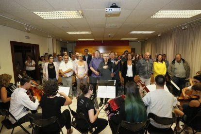 Els actes van començar dilluns dia 9 amb l'acte unitari a la Seu Vella.