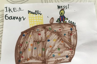 Nata, melmelada, figures de xocolata,...
Dibuixa'ns com vols que sigui el teu pastís!