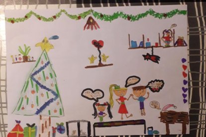 Dibuixa'ns com imagines el teu Nadal.