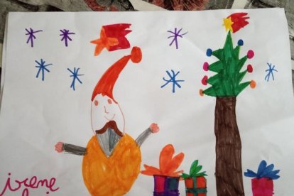 Dibuixa'ns com imagines el teu Nadal.