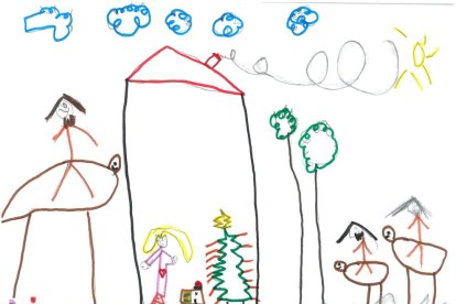 Dibuixa'ns com imagines el teu Nadal.