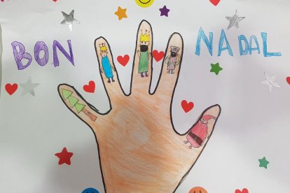 Dibuixa'ns com imagines el teu Nadal.