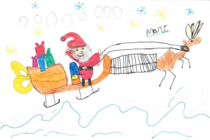 Dibuixa'ns com imagines el teu Nadal.
