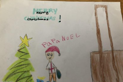Dibuixa'ns com imagines el teu Nadal.