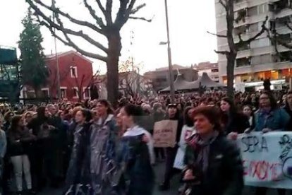 Jornada con dos manifestaciones por falta de un acuerdo entre los colectivos feministas Marea Lila y la Coordinadora del 8-M.