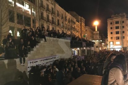 Jornada con dos manifestaciones por falta de un acuerdo entre los colectivos feministas Marea Lila y la Coordinadora del 8-M.
