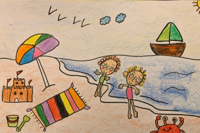 Dibuixa'ns com passes l'estiu i guanya entrades a PortAventura.