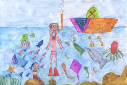 Dibuixa'ns com passes l'estiu i guanya entrades a PortAventura.