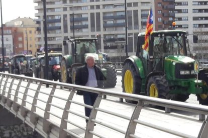 La manifestación ha finalizado delante de la subdelegación del Gobierno en Lleida