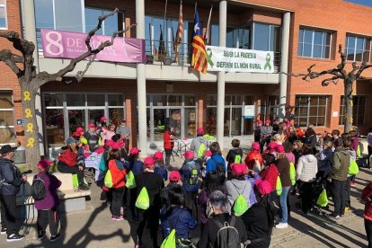Actos y manifestaciones por todo el territorio leridano