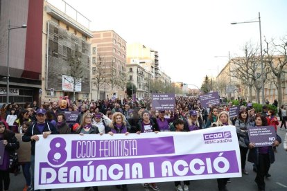 Actos y manifestaciones por todo el territorio leridano
