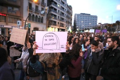 Actos y manifestaciones por todo el territorio leridano