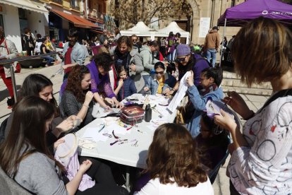 Actos y manifestaciones por todo el territorio leridano