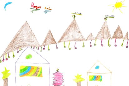 Dibuixa'ns com imagines el teu Nadal.