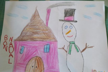 Dibuixa'ns com imagines el teu Nadal.