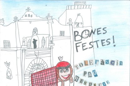 Dibuixa'ns com imagines el teu Nadal.