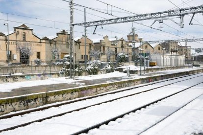 La neu s'ha deixat veure en cotes baixes del pla de Lleida, tot i que només ha agafat a l'Urgell i la Segarra.