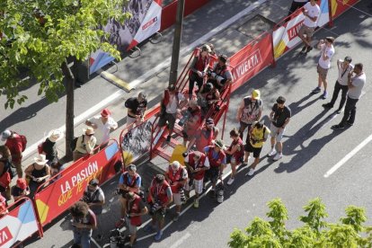 La ciutat de Lleida acull l'arribada d'una etapa i la sortida d'una altra.