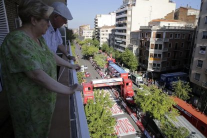 La ciutat de Lleida acull l'arribada d'una etapa i la sortida d'una altra.