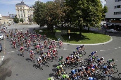 La ciutat de Lleida acull l'arribada d'una etapa i la sortida d'una altra.