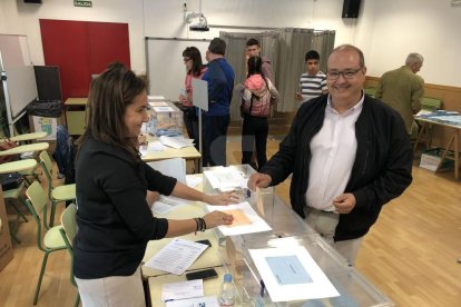 Col·legis electorals a la demarcació de Lleida pels comicis municipals i europeus.