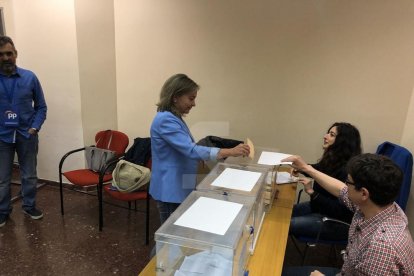 Col·legis electorals a la demarcació de Lleida pels comicis municipals i europeus.