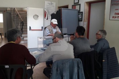 Col·legis electorals a la demarcació de Lleida pels comicis municipals i europeus.