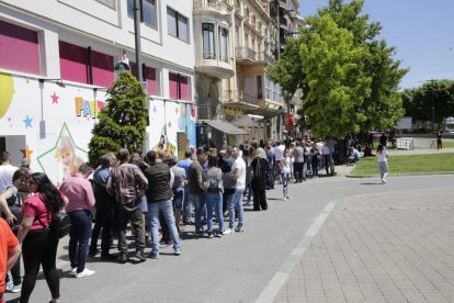 Col·legis electorals a la demarcació de Lleida pels comicis municipals i europeus.