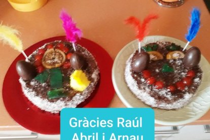 Pastissos de Pasqua elaborats i menjats durant el confinament.