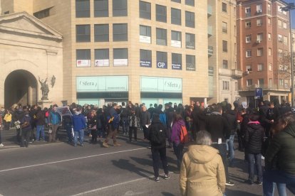 Tallen el pont Vell de Lleida