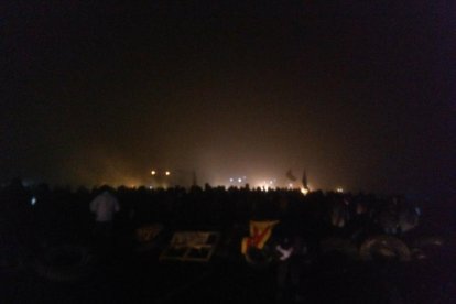 Els CDR tallen l'A-2 a Alcarràs