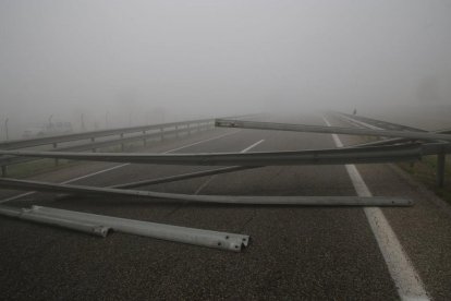 Corte de la A-2, marchas lentas y manifestación
