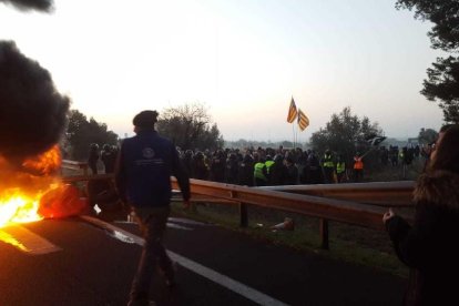 Talls de carreteres, accions dels piquets i concentracions