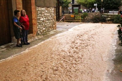Montoliu de Segarram Guimerà y Verdú fueron las zonas más afectadas.