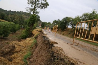 Montoliu de Segarram Guimerà y Verdú fueron las zonas más afectadas.