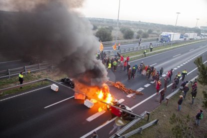 Talls de carreteres, accions dels piquets i concentracions