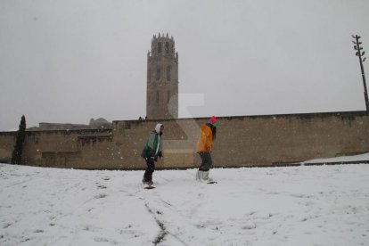 Precipitacions en forma de neu a Ponent des del dimarts al migdia