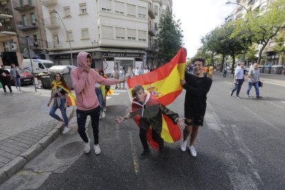La manifestació d'estudiants ha reunit unes 2.000 persones.