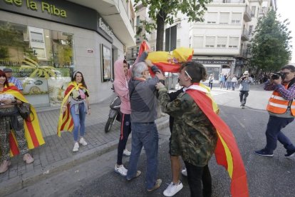 La manifestació d'estudiants ha reunit unes 2.000 persones.