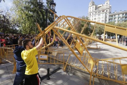 La manifestació d'estudiants ha reunit unes 2.000 persones.