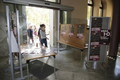 La manifestació d'estudiants ha reunit unes 2.000 persones.